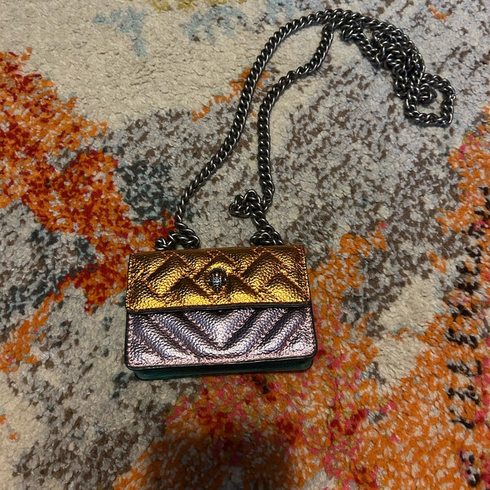 Kurt Geiger Gold and Silver Mini Bag
